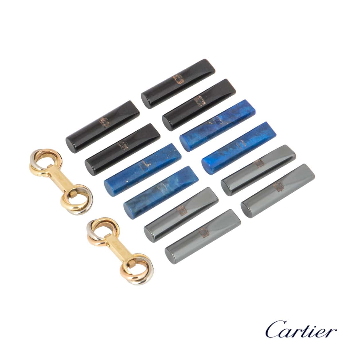 cartier bar cufflinks